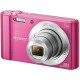 CAMARA pink DSC-W810/P 20.1MP/6X/2.7"/HD MOVIE 720p+MEM 4 GB