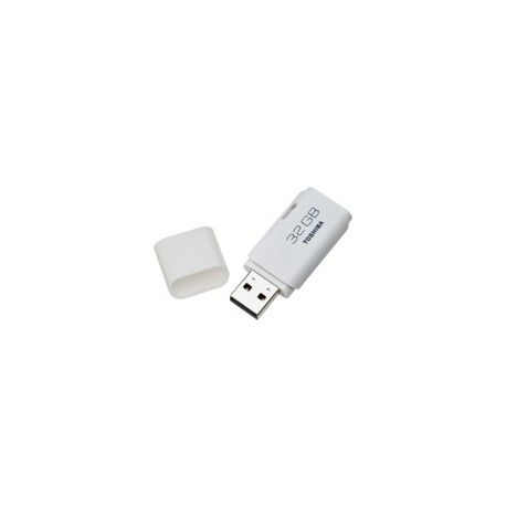 TOSHIBA 32GB USB 2.0 FLASH DRIVE WHITE 