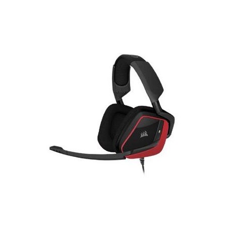 Corsair Gaming Headset VOID Surround Carbon nuevo - USB, conector de 3,5 mm - rojo